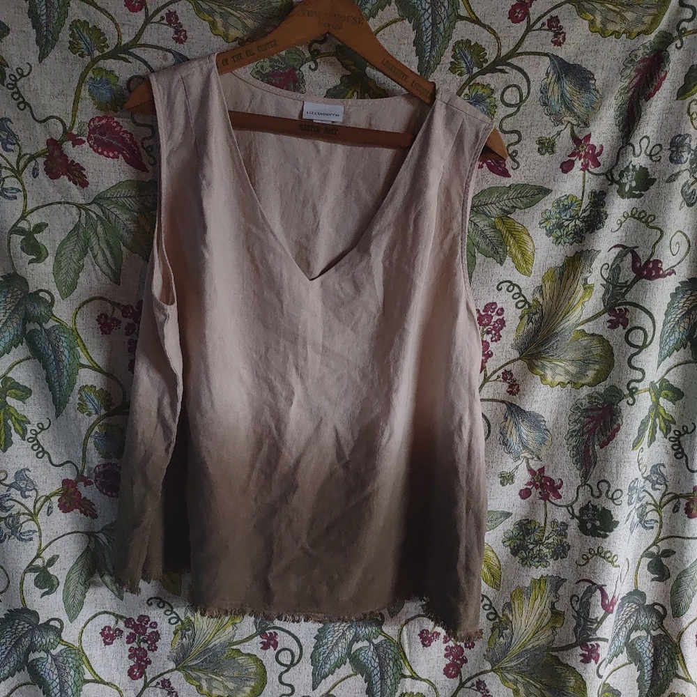 Elegant Beige Tank Top
